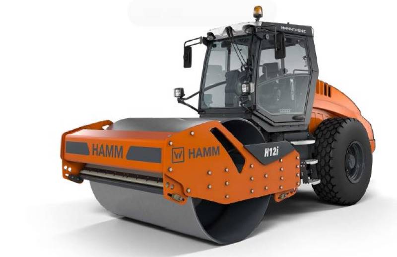 HAMM - V3 10T COMPACTEUR MONOCYLINDRE AVEC CYLINDRE LISSE - LYON